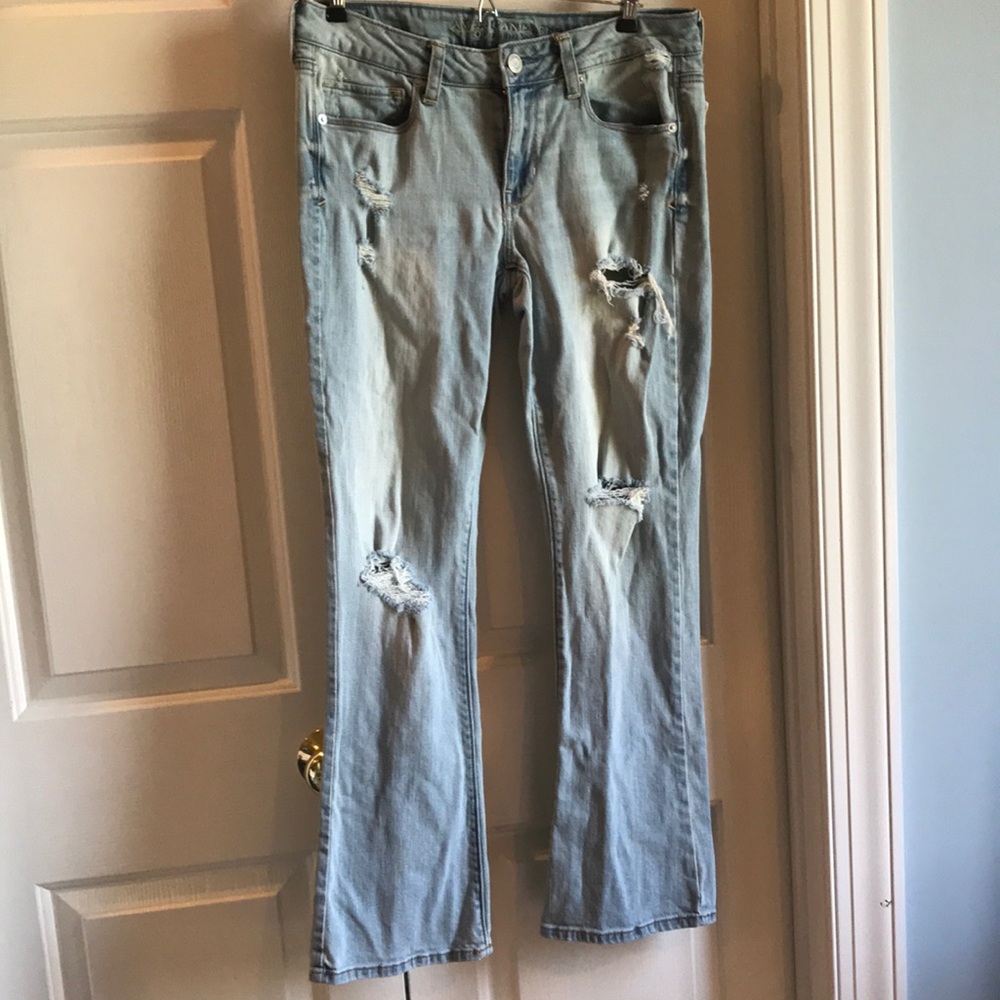 American Eagle Skinny Kick Stretch jeans  size 10